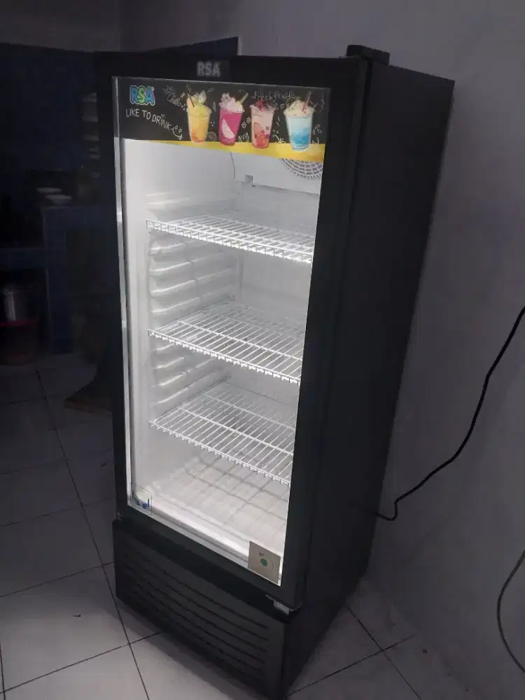 Kulkas showcase RSA 3 rak