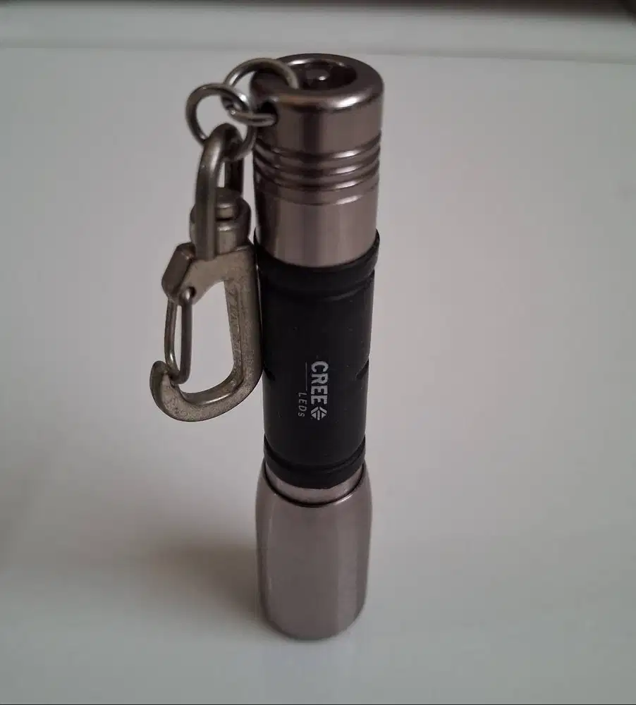 Senter Flashlight Cree LED Mini Kecil EDC Portable Pocket