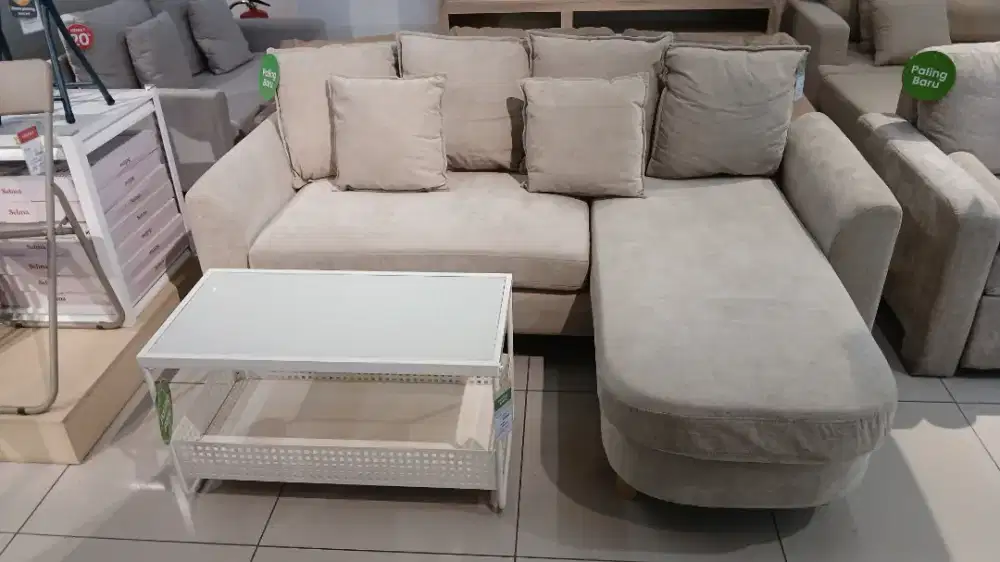 Morel sectional sofa bisa cicilan by home kredit dp 0%