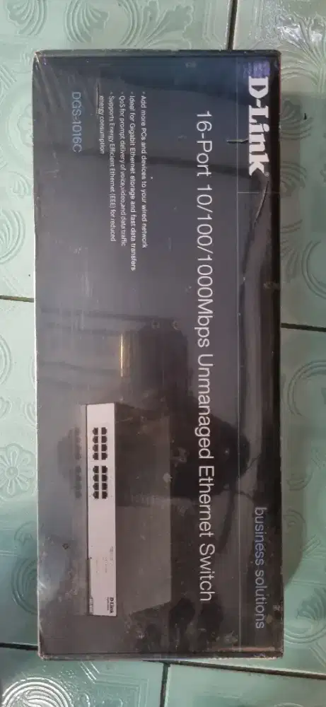 SWITCH 16 PORT D-LINK