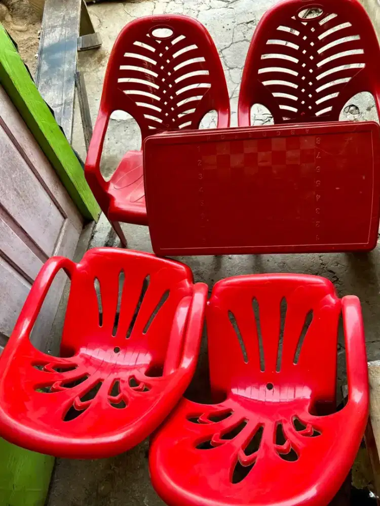 Jual Kursi Meja Plastik