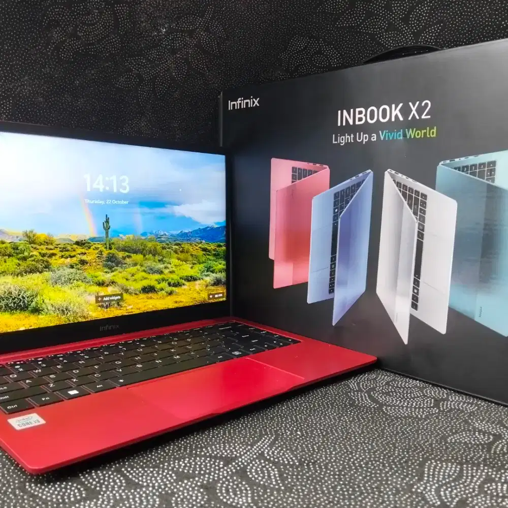 Infinix inbook x2 ram 4 gb ssd 256 GB