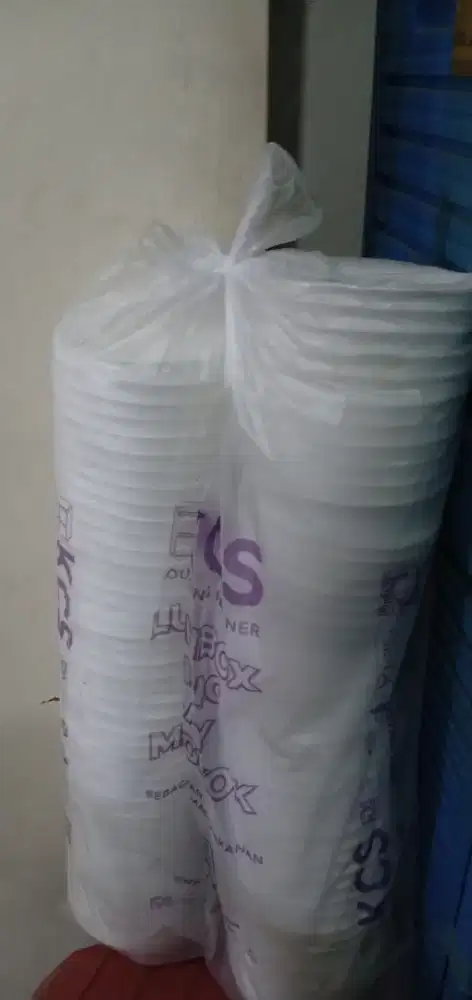 Mangkok Styrofoam Tanggung 100 Pcs (Baru)