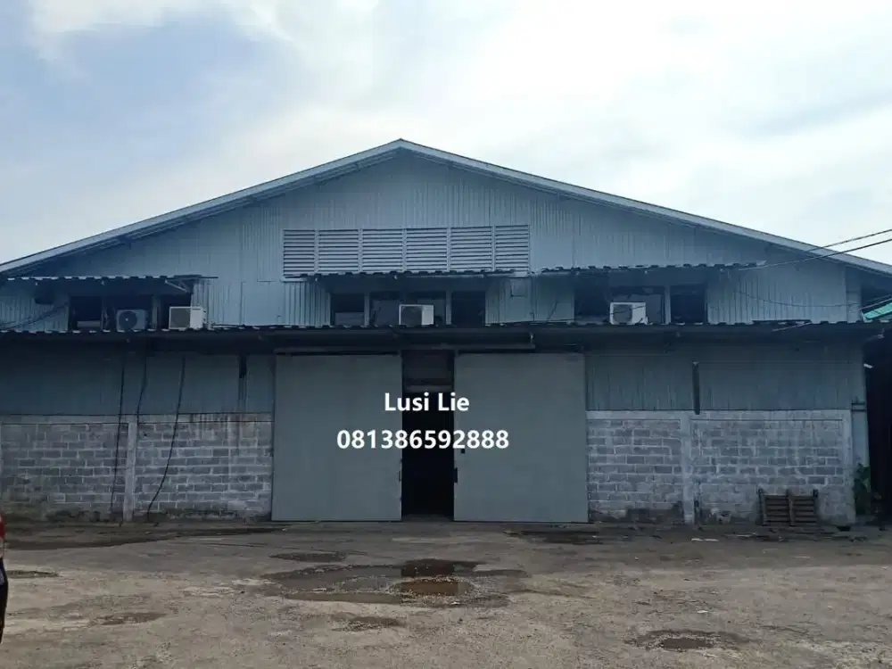 Gudang Karawaci Tangerang luas 900m, office rapi