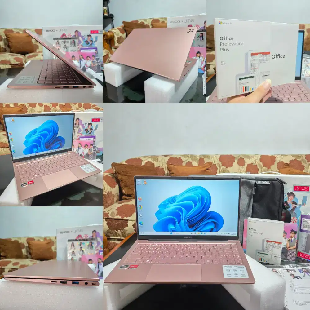 Baru Sebulan Laptop Ryzen 5 7430U Axioo hype OHS Professional PLUS