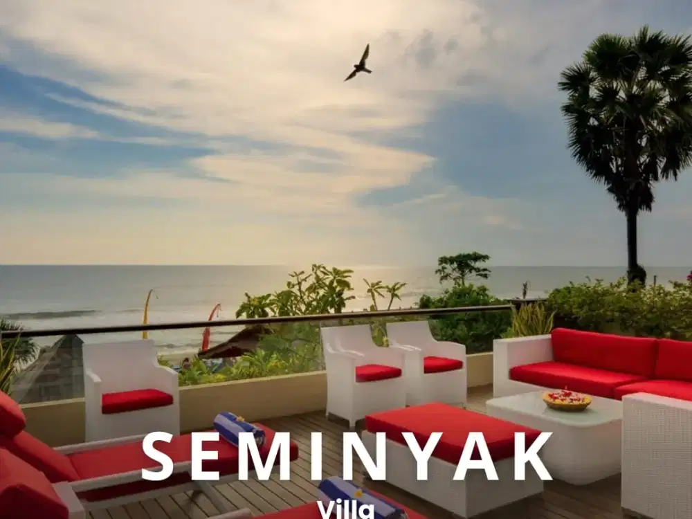 Villa Mewah Tepi Pantai Batu belig Seminyak Bali