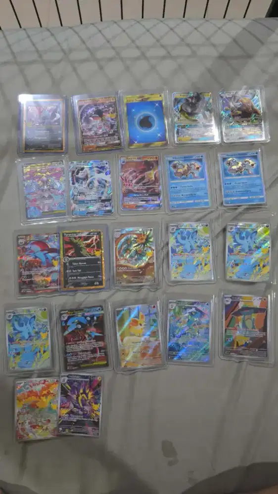 WTS BU Pokemon Indonesia (UR+SAR+RR+AR+MA)