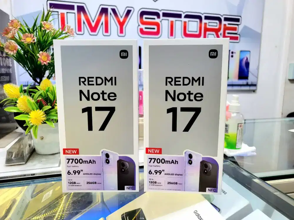 REDMI NOTE 17 RAM 12/256GB TERBARU