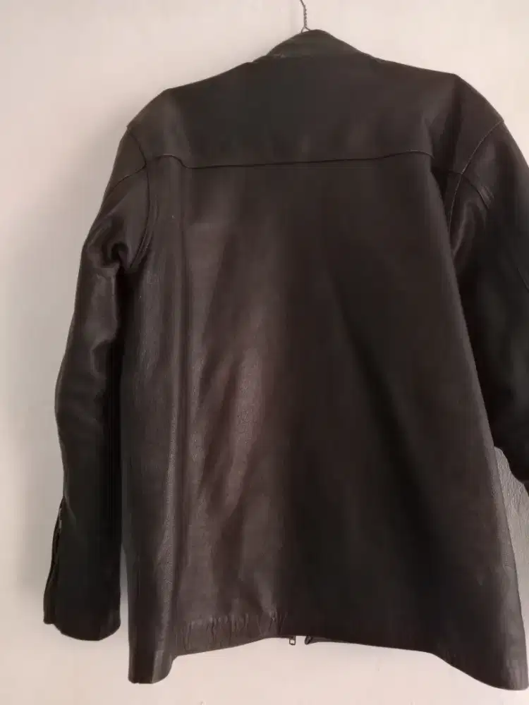 Jaket kulit domba uk L