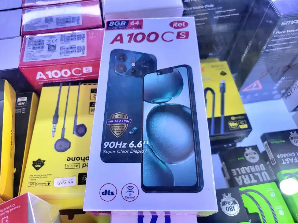 ITEL A100CS RAM 8/64GB GARANSI RESMI