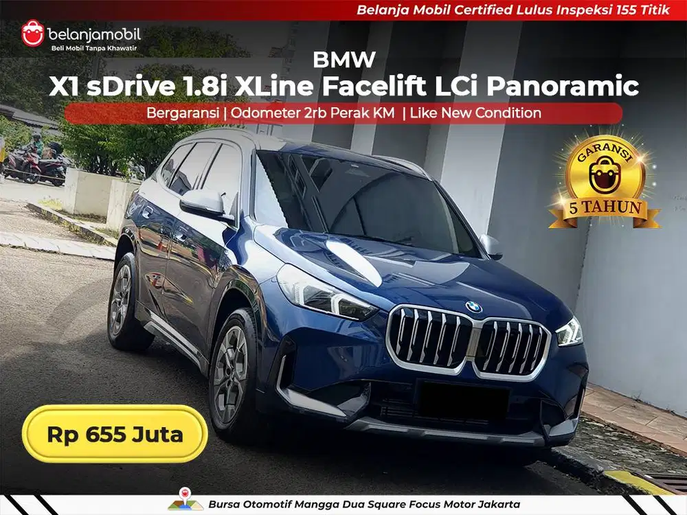 [ GARANSI 5TH KM 2RB ] BMW X1 X 1 sDrive 1.8i XLine LCi 2023/2024/2025