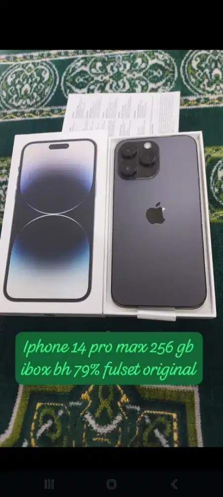 Iphone 14 pro max 256 gb ibox
