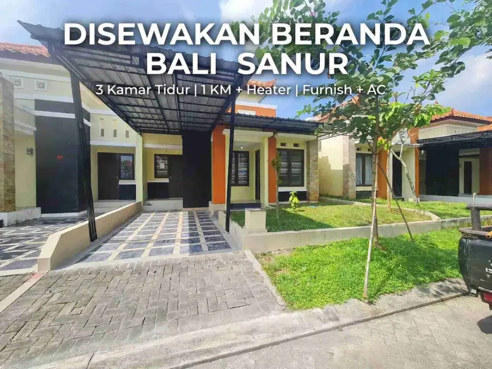 RUMAH SEWA FURNISH BERANDA BALI BSB CITY