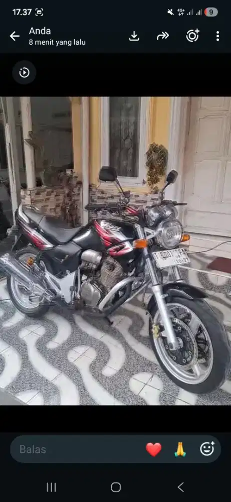 Honda Tiger plat T