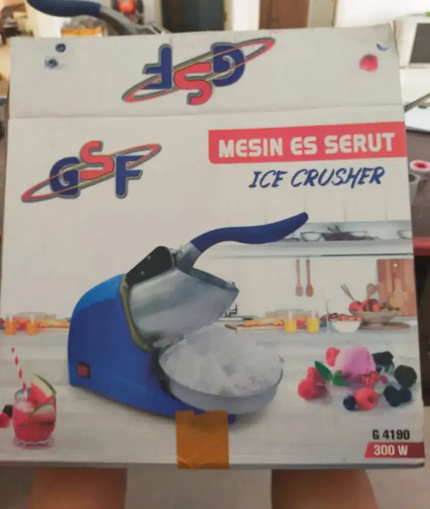 Mesin serut pasrah es batu ice crusher