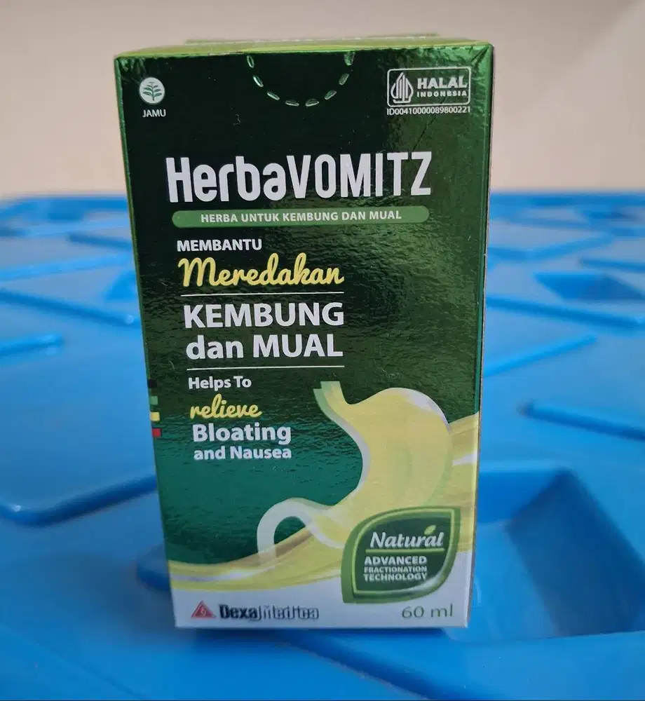 Obat Sirup Kembung Mual Herbavomitz