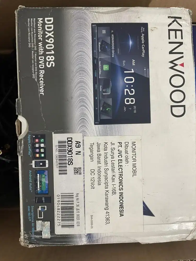 Head unit kenwood ddx9018s