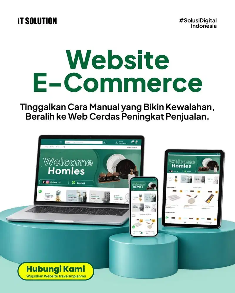 Jasa Pembuatan Website E-Commerce Profesional