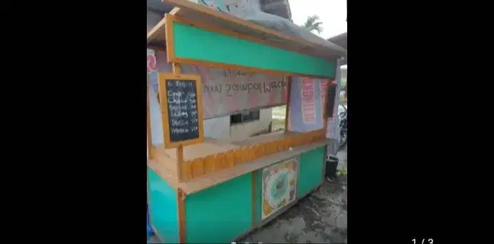 Gerobak angkringan ukuran besar