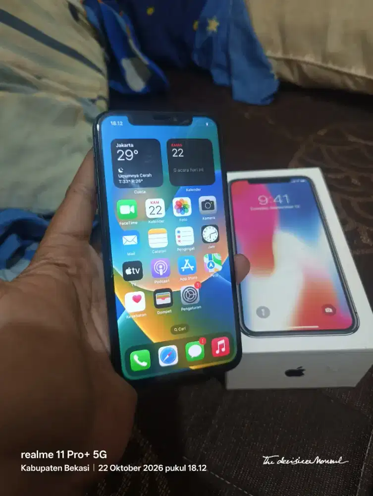 iPhone x 256 GB mu
