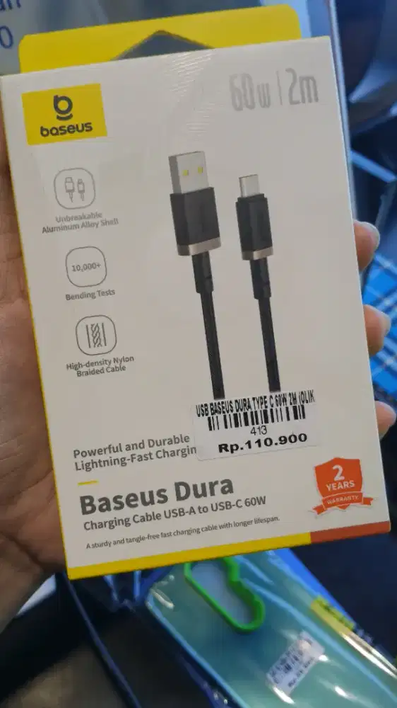 USB BASEUS DURA TYPE C 60W 2M OLIKE