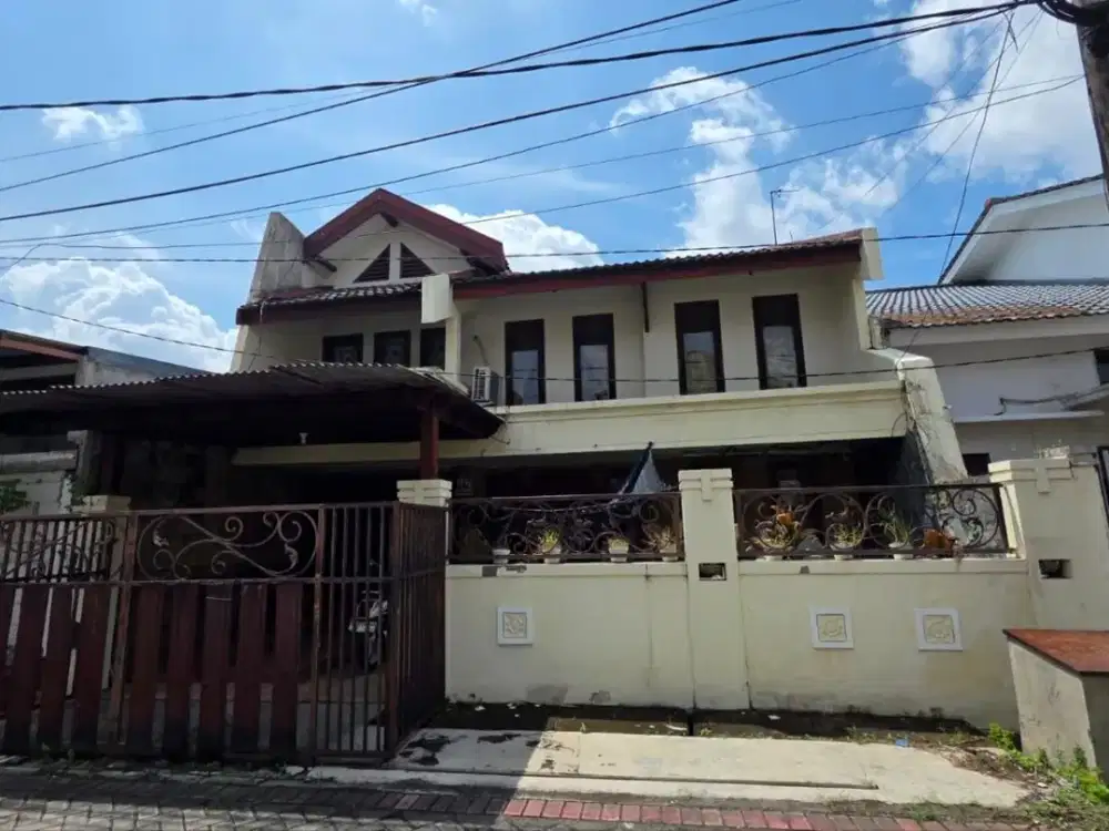Dijual via lelang rumah menur pumpungan surabaya