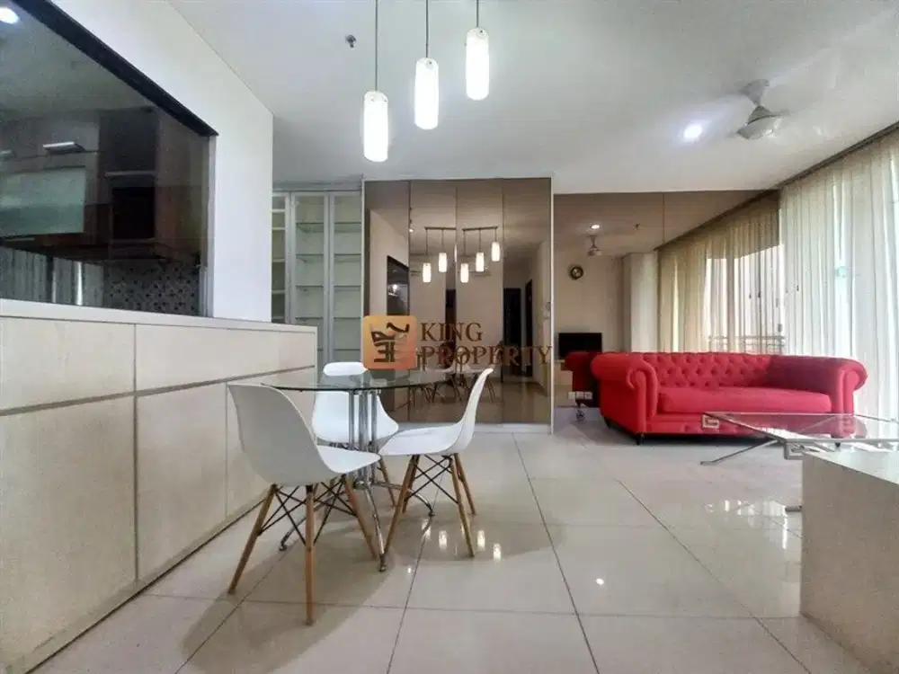 Fengshui Bagus! Sewa 2BR Central Park Residence Tanjung Duren 93m² Full Furnish Hadap Timur Fasilitas Lengkap Minimarket, Kolam Renang Podomoro City