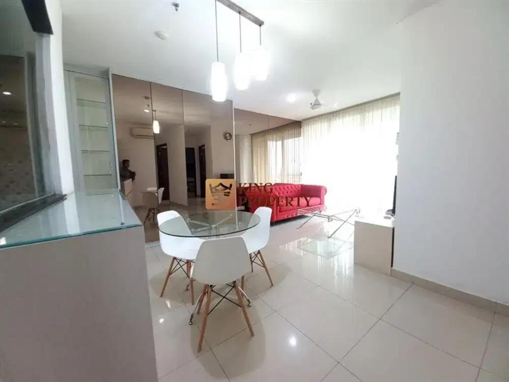 Disewakan 2BR + Kamar ART Central Park Residence Grogol 93m² Full Furnished – City View Lokasi Strategis Podomoro City terhubung ke Mall Central Park