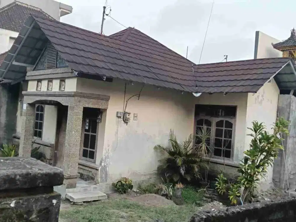 Jual Tanah + Bangunan Luas 188m² SHM & IMB lengkap area Jl Nagasari Denpasar Timur