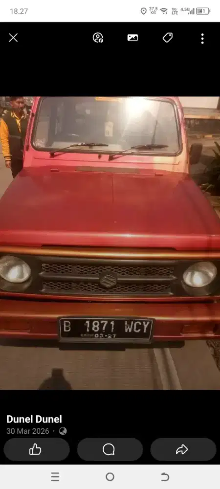 DIJual Mobil JEEP KATANA 2001 Srt LNGKP PJK HDP, KONDISI MSH Bgs