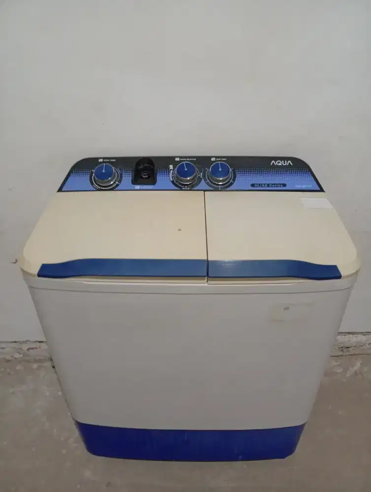 Mesin Cuci 2 Tabung, AQUA QW-881XT.
