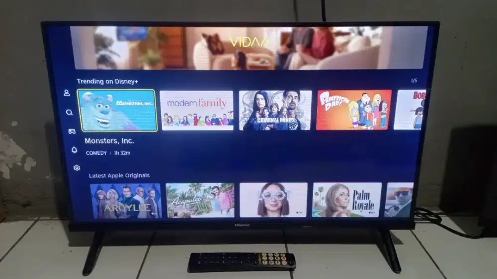 Tv led hisense smart tv 32inchi likenew