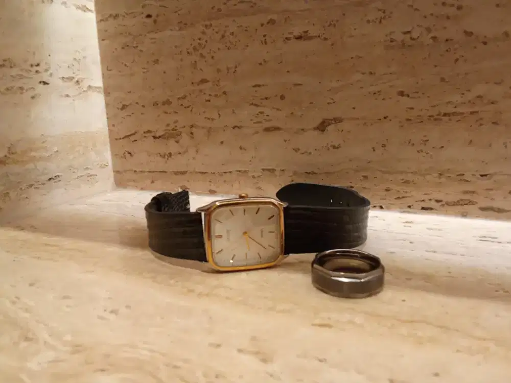 Seiko Tank Two tone kondisi mulus excellent
