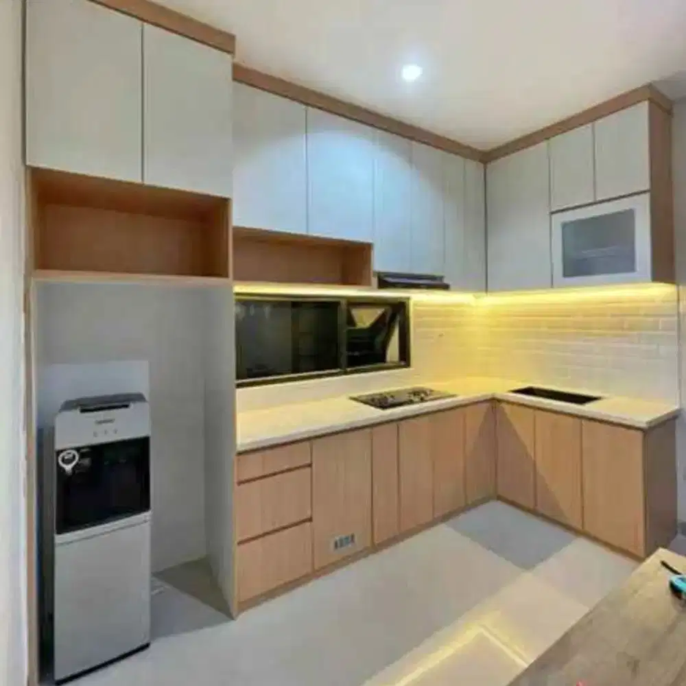 Lemari gantung dapur Kitchen set tempahan