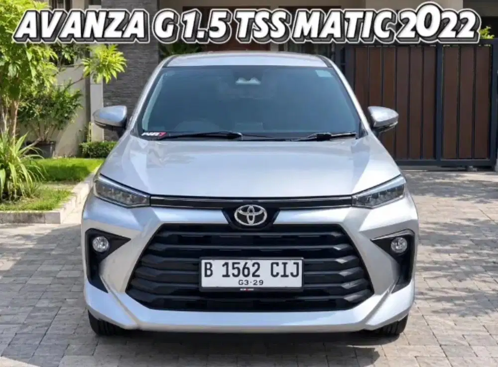 TOYOTA NEW AVANZA 1.5 G TSS MATIC 2022 FACELIFT KILOMTER RENDAH