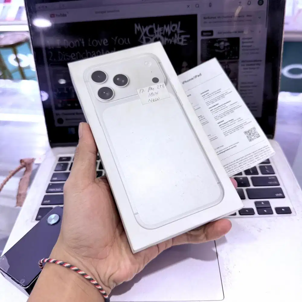 iphone 17 promax 256 ibox pa/a new segel garansi 1 yahun