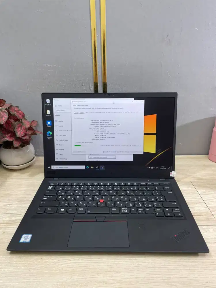 LAPTOP LENOVO X1 CARBON i5 GEN7 8/128 LAYAR 14 INCH *ET