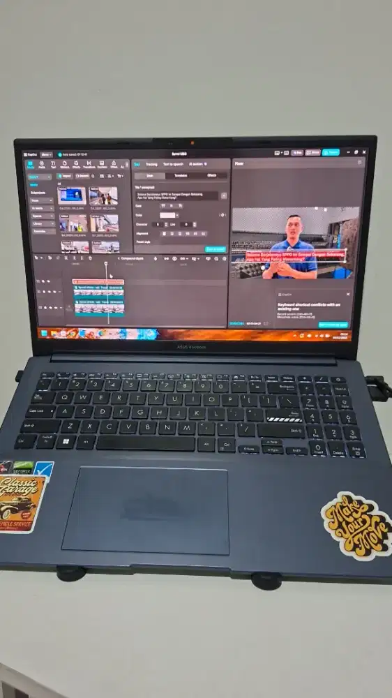 Dijual ASUS Vivobook Pro 15 OLED – Ryzen 5 | RTX 3050