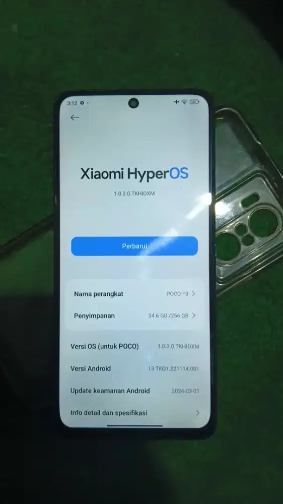 POCO F3 NFC 5G 8+4/256