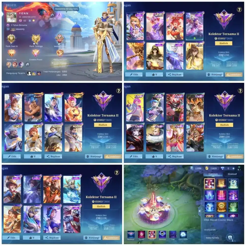 JUAL AKUN MOBILE LEGENDS AMAN TERPERCAYA YANG MINAT CHET