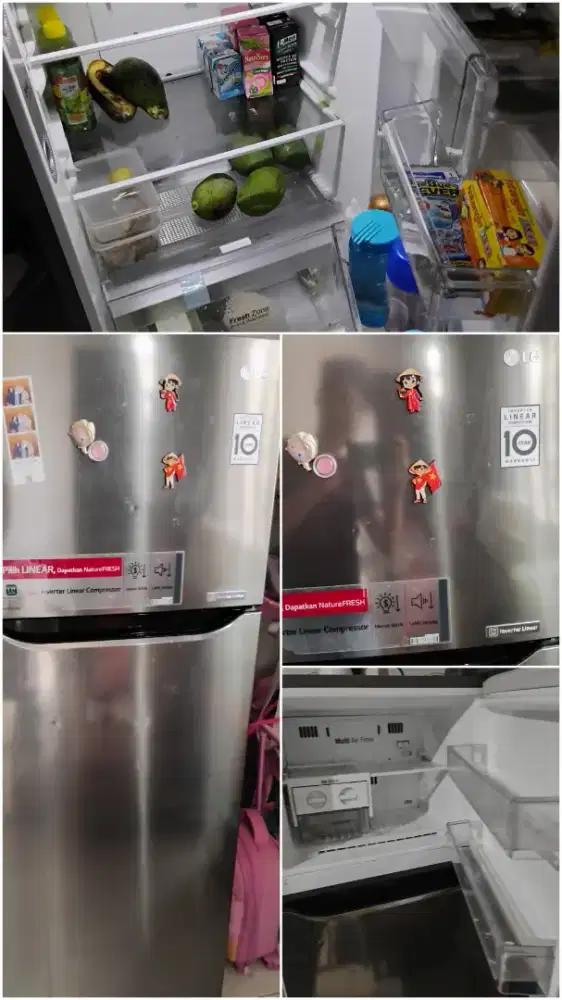 Kulkas LG inverter Seri premium