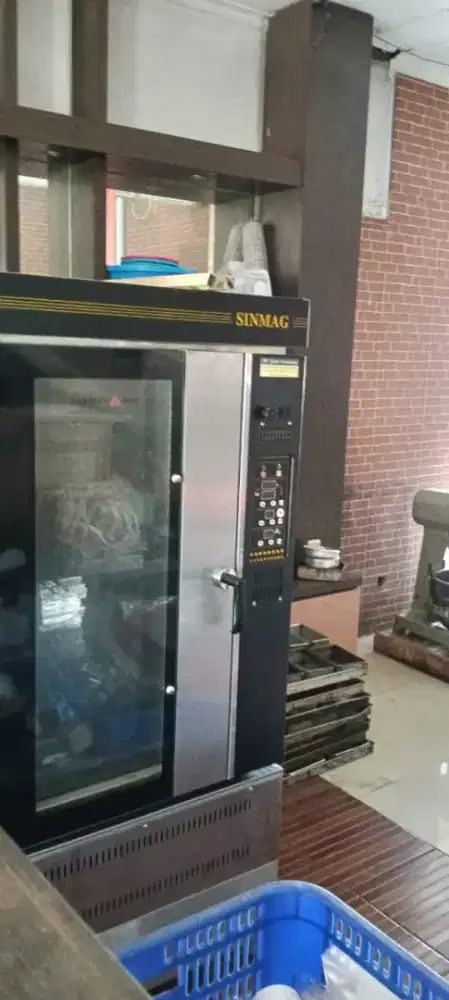 Oven Gas Convection Sinmag SM-710G (10 Loyang) - Kondisi 90% Mulus