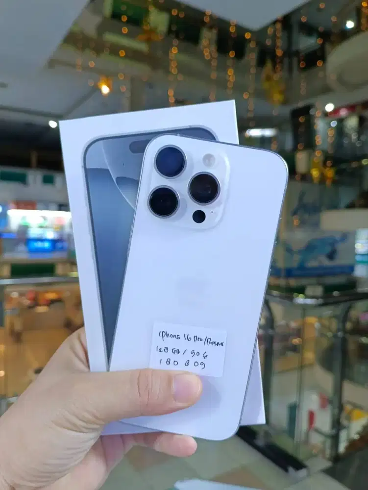 IPHONE 16 PRO 128GB SECOND IBOX