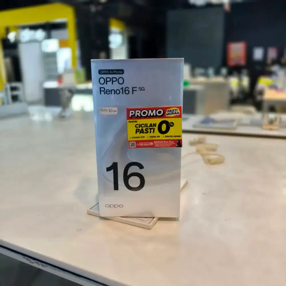 Oppo Reno 16F 5G Ready Stok Warna Lengkap