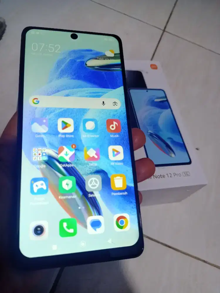 Redmi Note 12 Pro 5G Ram 8Gb/256Gb lengkap