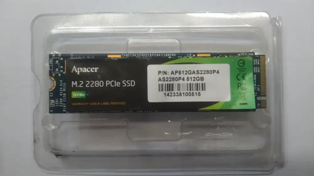 SSD M.2 NVME 512Gb Apacer Gen 3x4