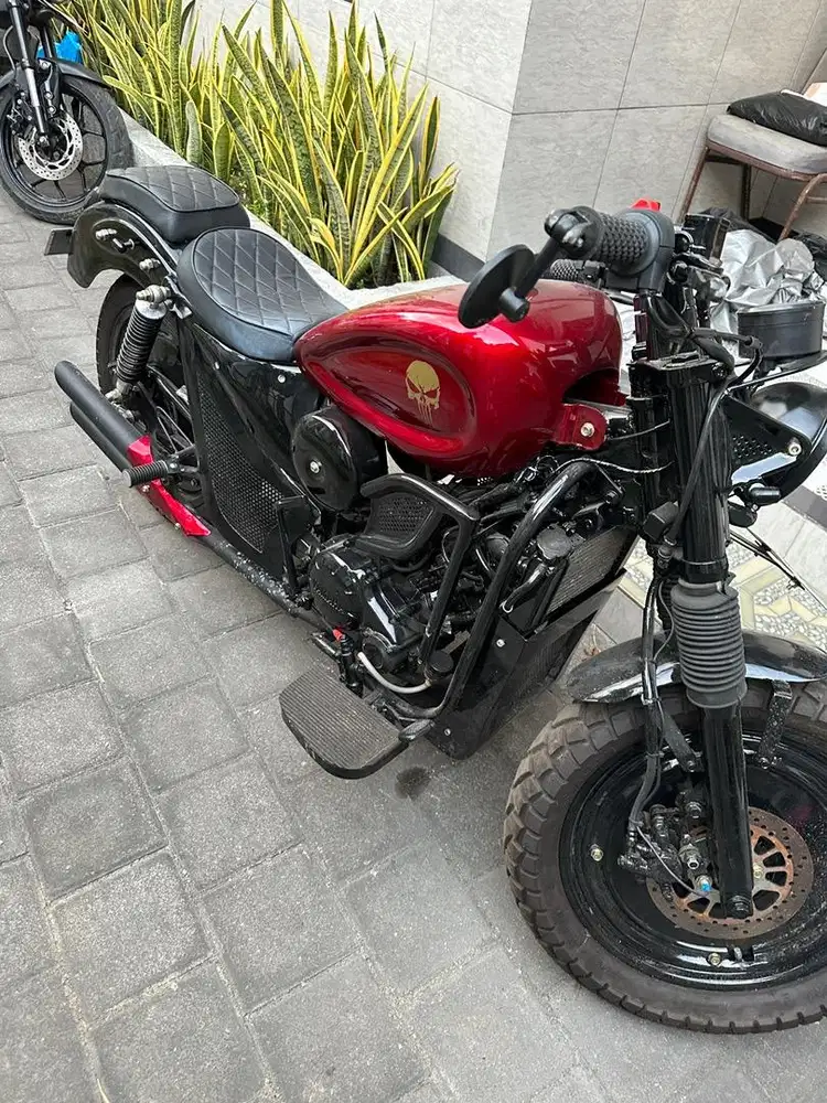 Jual motor bomber custom harga nego sampe deal!