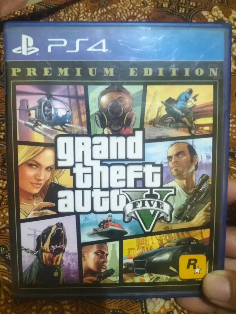 kaset ps4 GTA V