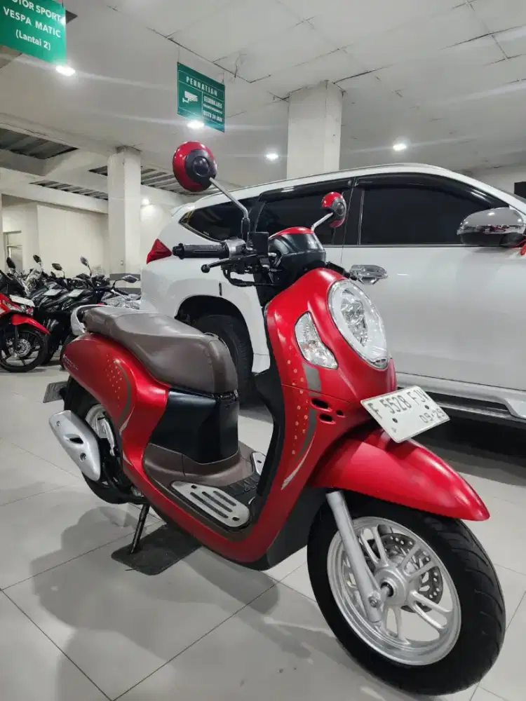 SCOOPY PRESTIGE TAHUN 2024,MERAH MARUN CAKEP