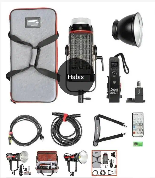 APUTURE LED COB Video Light LS-300DII LS 300D Il Lighting Storm LS 300